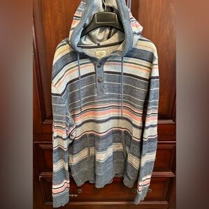 Faherty Brand Sweater Hoodie, Used/Excellent cond, Size L